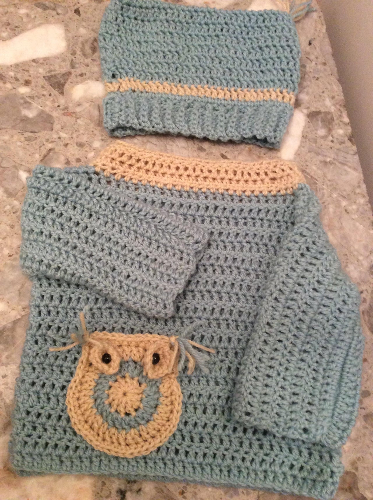 Toddler crochet outfit