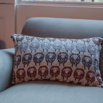 Fairisle Sheep Cushion