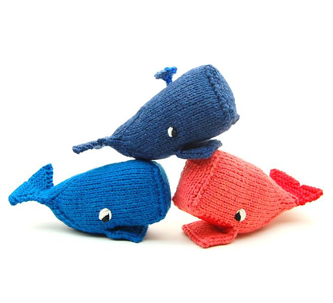 Whale Amigurumi Plush Toy