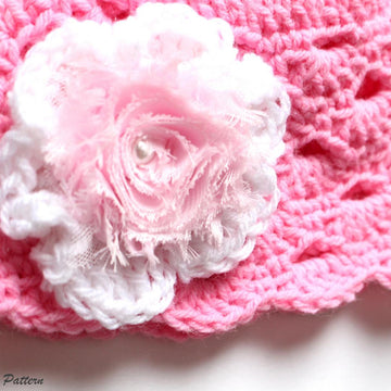 Girls Hat with Flower