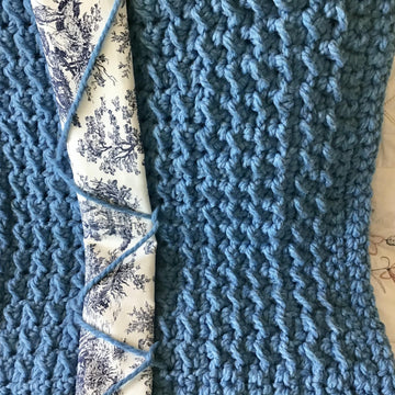 The Blue Manor Throw