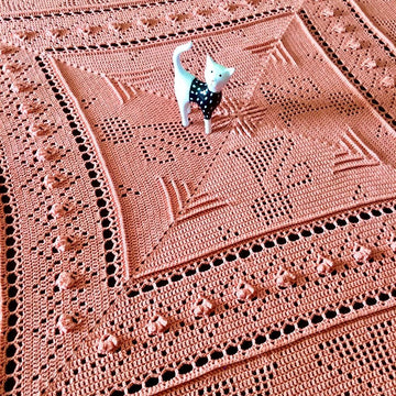 A Contemplation of Cats Blanket