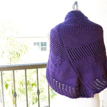 Hearts and Flowers Shawl