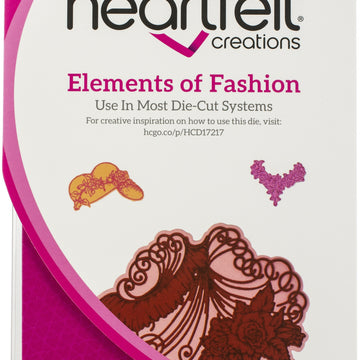 Heartfelt Creations Cut & Emboss Dies - Elements Of Fashion