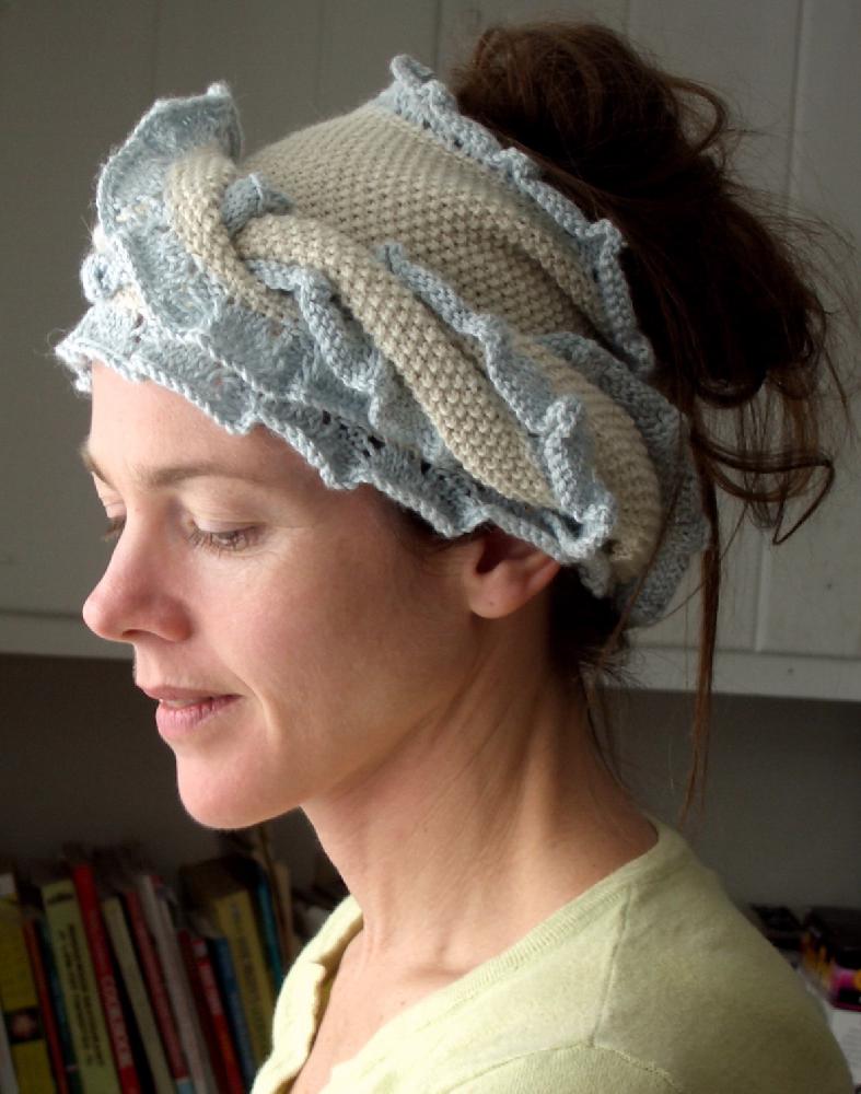 Silk Alpaca Head Wrap