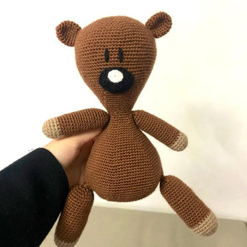 PATTERN - Crochet Mr Bean Teddy Bear
