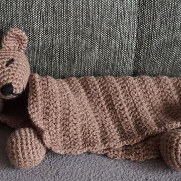 Crochet Pattern Cuddle Cloth Bear Balu!