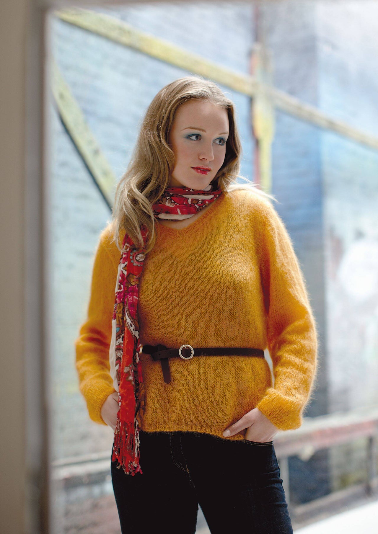 Brownie Sweater in Rowan Kidsilk Haze - Downloadable PDF