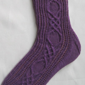 Avery's Cabled Socks