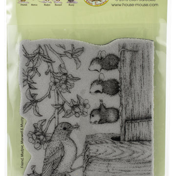 Stampendous House Mouse Cling Stamp - Tweet Treat