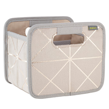 Meori Foldable Box - Mini Velvet Metalc