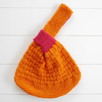 Japanese Knot Purse - KNITTING PATTERN - No.147E