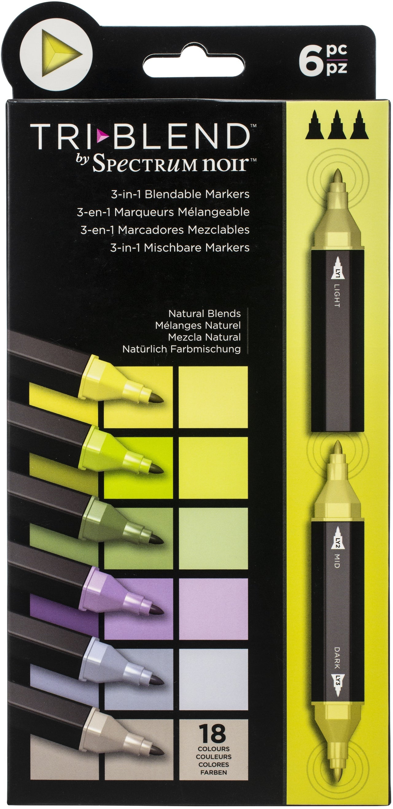 Spectrum Noir TriBlend - Natural Blends 6 Pens