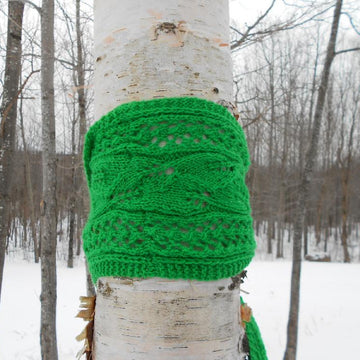 Spring Garland Scarf