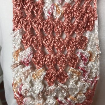 The EASY Ripple Granny Square Scarf