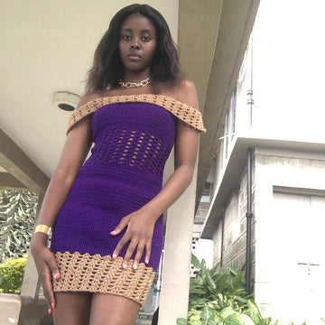 Simple Off-shoulder Dress Pattern