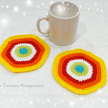Free crochet pattern coasters