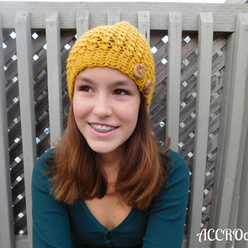 Mustard hat