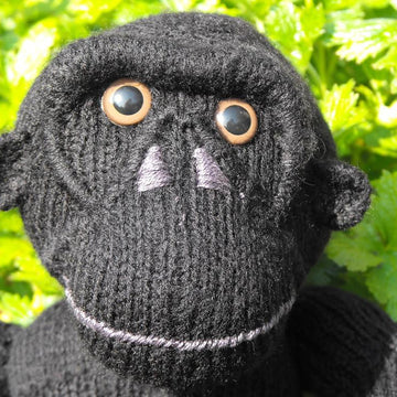 MALCOLM MONKEY TOY KNITTING PATTERN