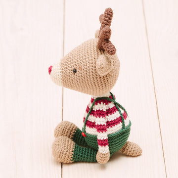 Amigurumi reindeer