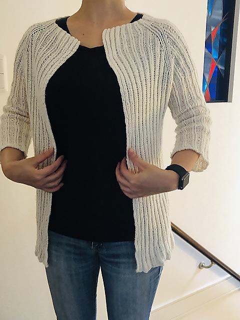 Light linen cardigan