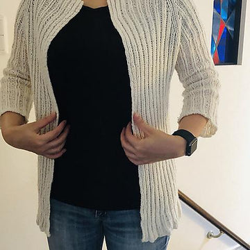 Light linen cardigan