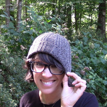 Knit on Pearl Hat