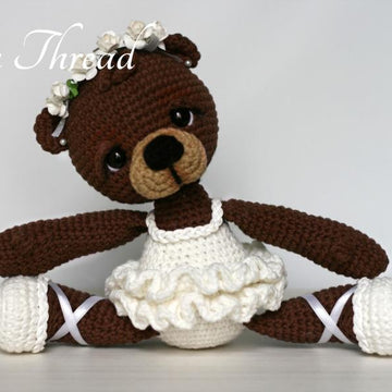 Bonbon, the Ballerina Bear Amigurumi