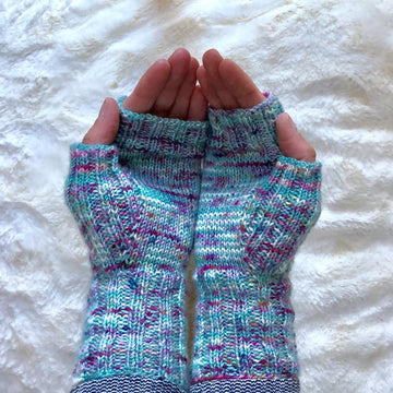 Ribbed Mitts