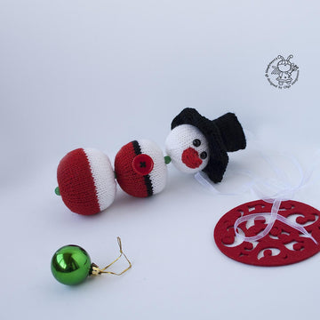 Snowman Bobber Ornament