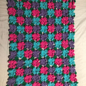 Mae's Flower Garden Afghan