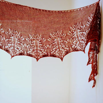 Pomegranate Shawl