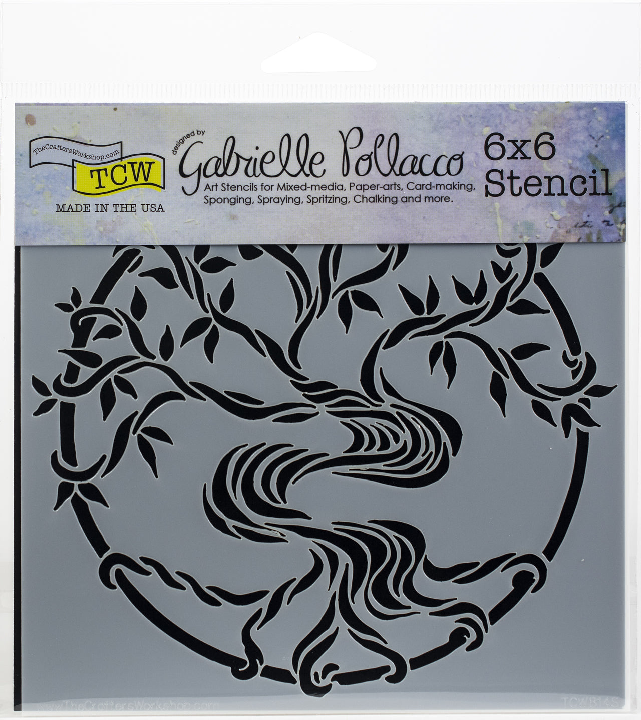 The Crafter's Workshop Crafter's Workshop Template 6"X6" - Mystical Tree