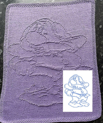 Nr. 867 Disney Sneezy guest towel