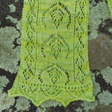 Shetland's Fairy Fern Scarf