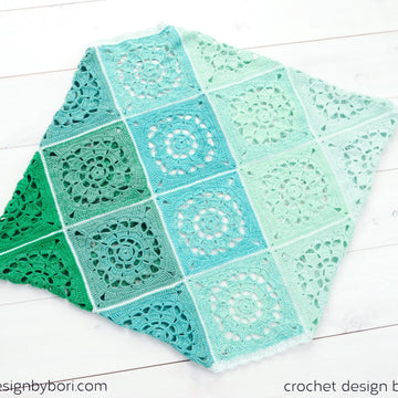 Peppermint Shawl 024