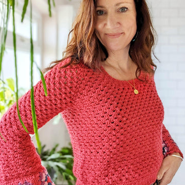 Lowrider jumper - US crochet terms
