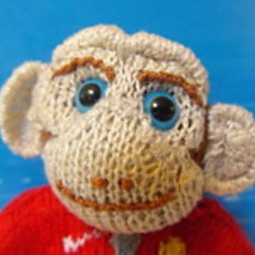 WAYNE BABOONEY TOY KNITTING PATTERN