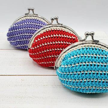 Stripy Coin Purse