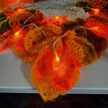 Maple 3D Leaf - Shawl