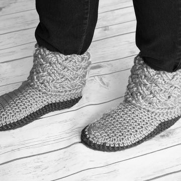 Celtic Weave Slippers