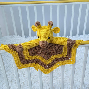 Spotty The Giraffe Lovey Baby Comforter