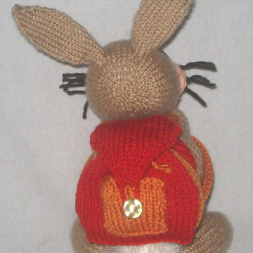 Backpacking Bunny & White Rabbit