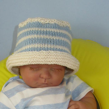 Baby and Child Simple Stripe Bucket Hat