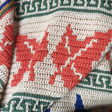 Autumn Mosaic Throw UK