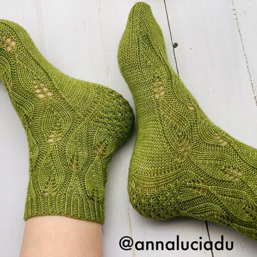 Lucky Leaf Sock