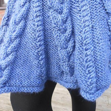 Caitlin Cabled Skater Skirt