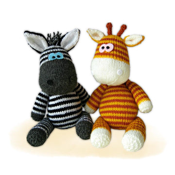 Gerry Giraffe and Ziggy Zebra