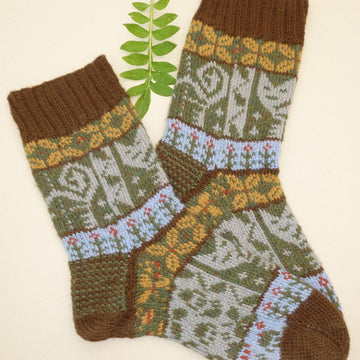 Cats in the Garden Socks