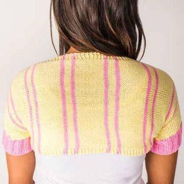 Hammam Shrug in Juniper Moon Farm Neve - K-J70-02 - Downloadable PDF
